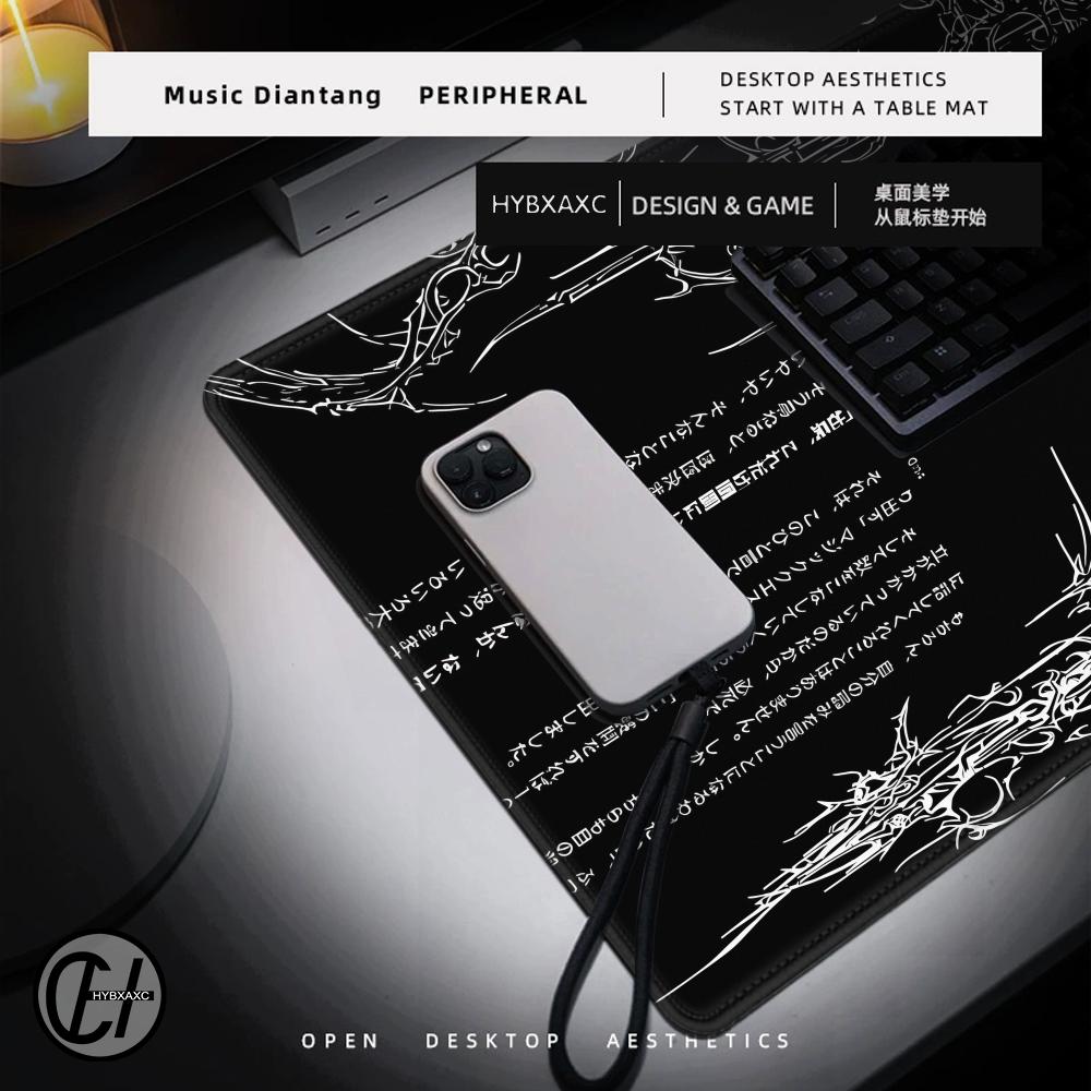 Black White Cybersigilism Desk - Desk Setup Black review and price