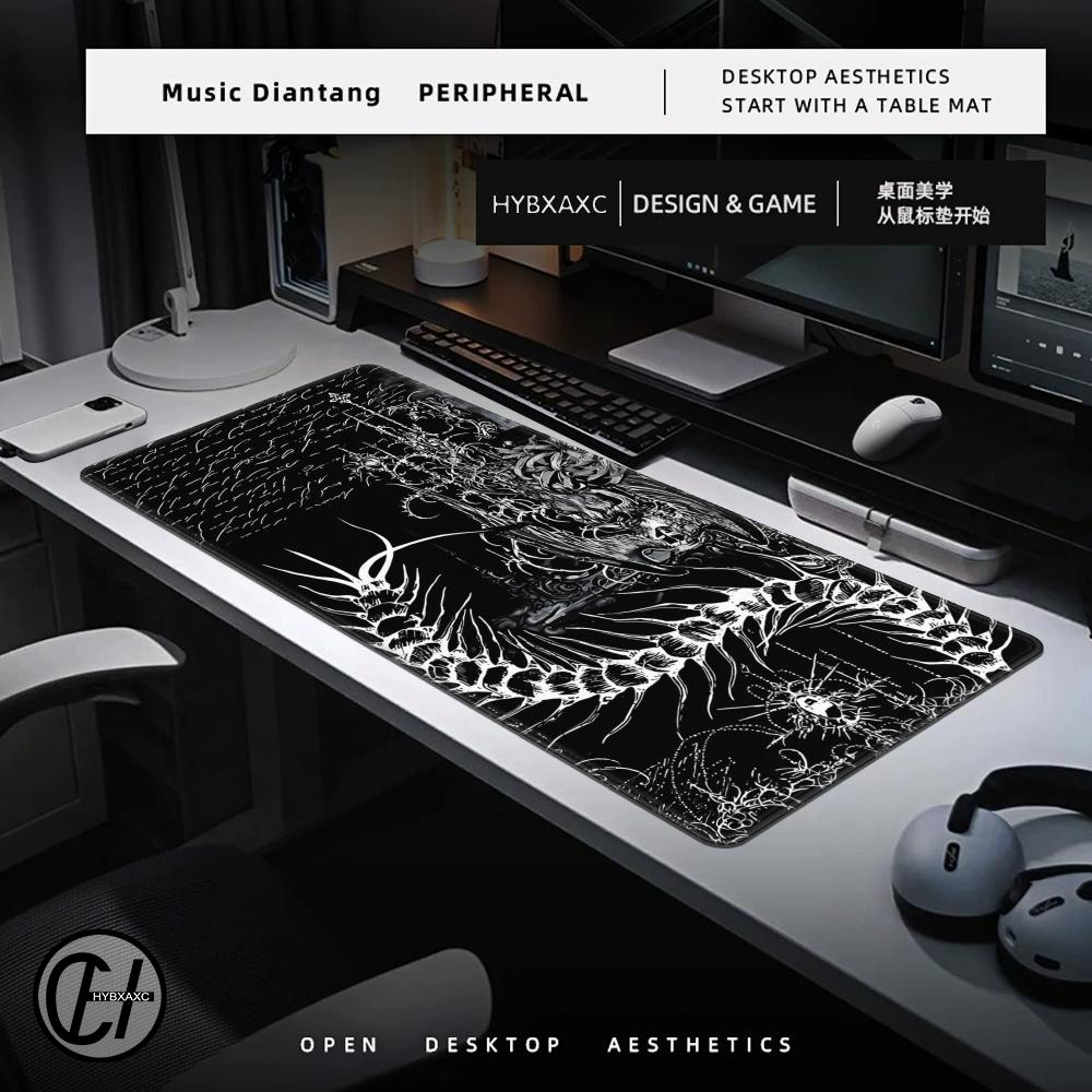 Black White Cybersigilism Desk - Desk Setup Black review and price