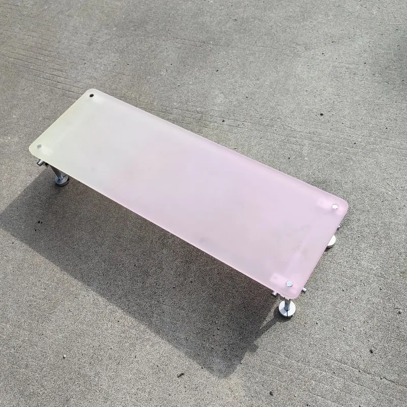 ‌Aesthetic Pink Gradient Acryl - Desk Setup Monitor And Laptop review and price