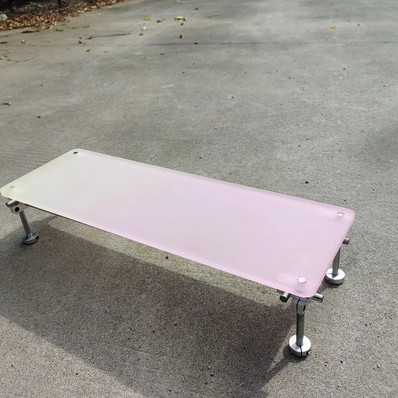 ‌Aesthetic Pink Gradient Acryl - Desk Setup Monitor And Laptop review and price
