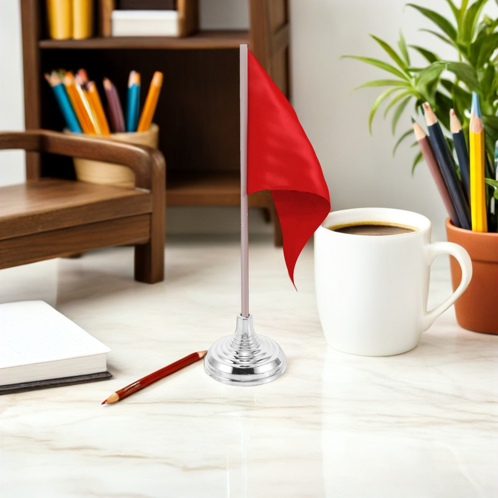 12Pcs Silver Mini Desk Flag St - Desk Setup Table review and price
