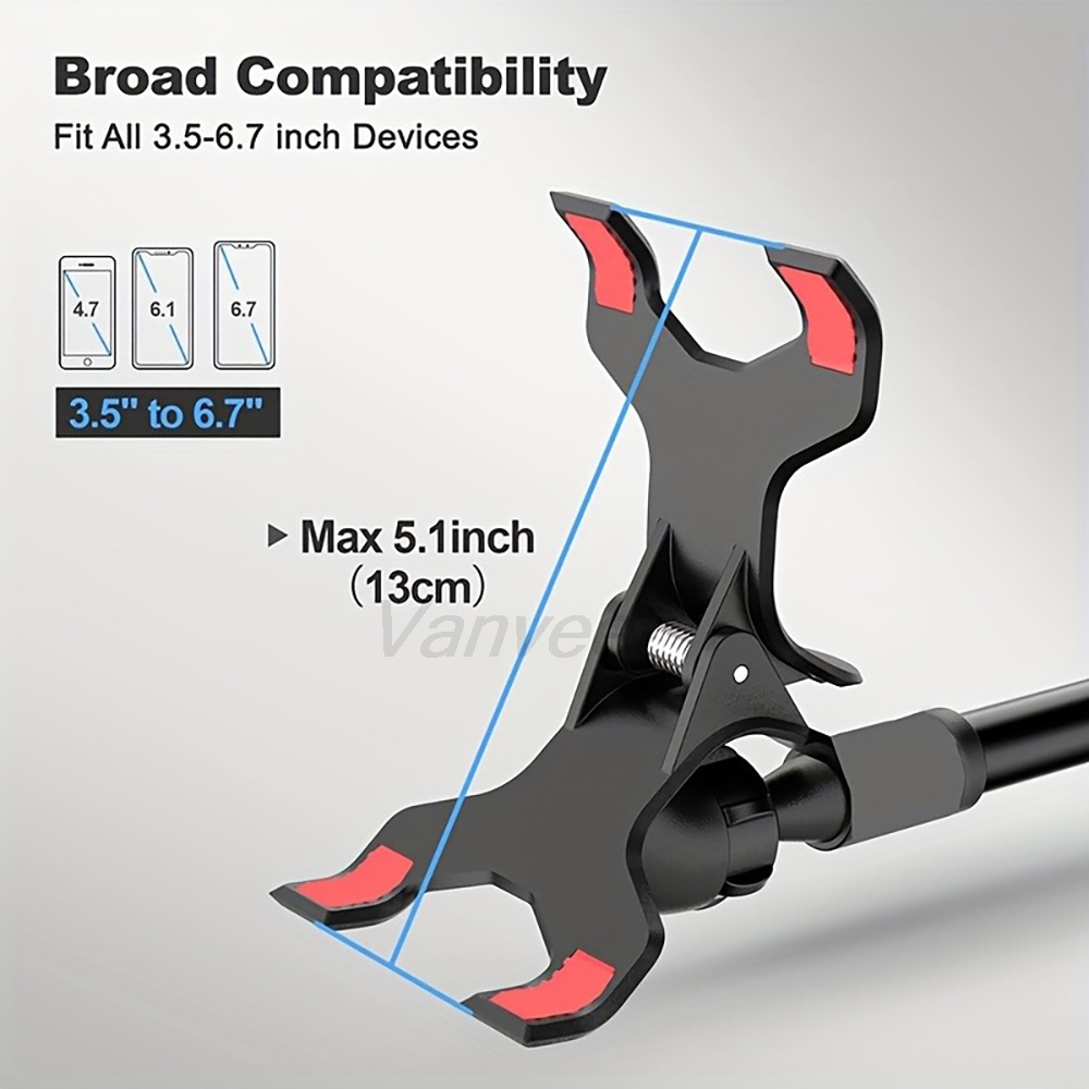 360° Mobile Phone Holder Stand - Desk Setup Table review and price