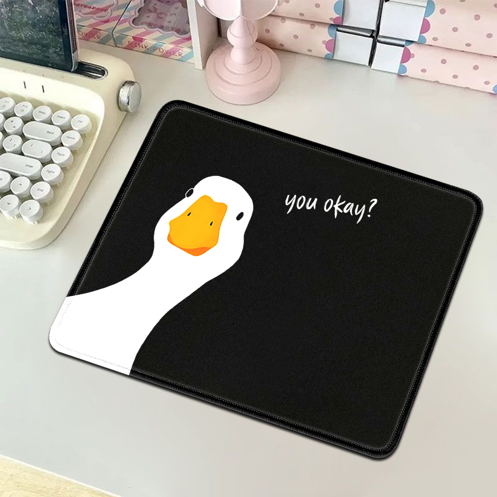 Black Mini Mouse Pad Funny Goo - Desk Setup Black review and price