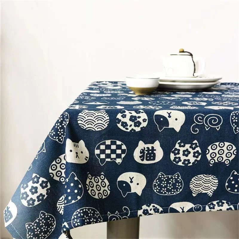 Ins Tablecloth Cotton Linen Ar - Desk Setup Japan review and price