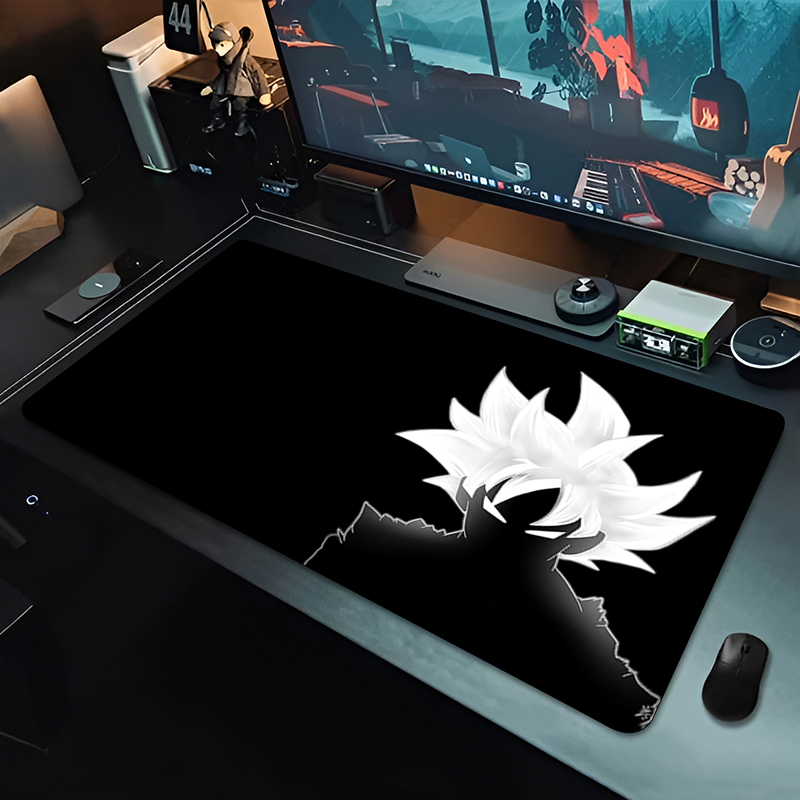 DBZ Black Anime Mouse Pad Drag - Desk Setup Black review and price