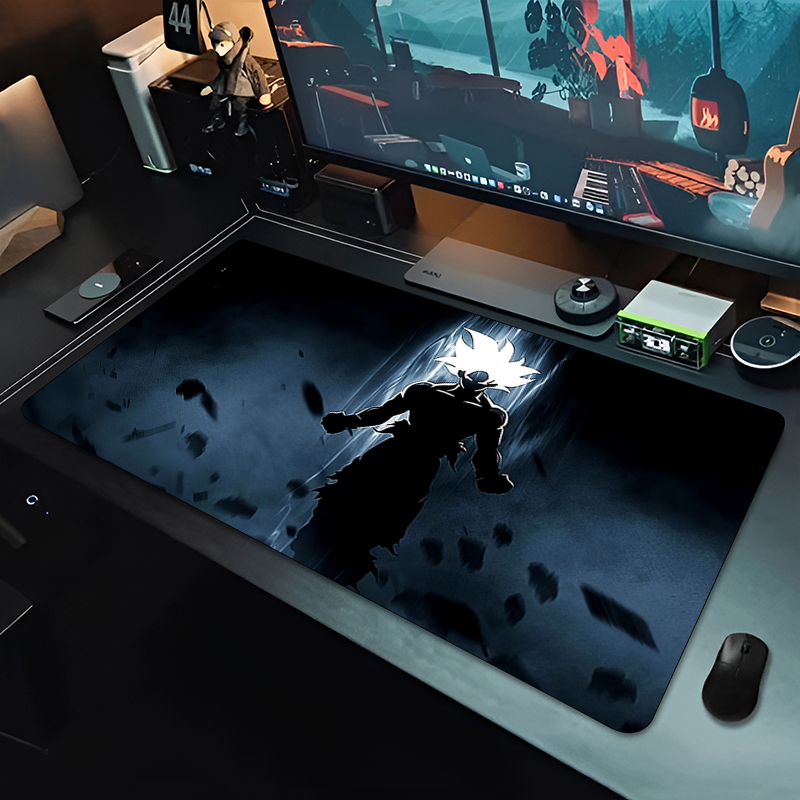 DBZ Black Anime Mouse Pad Drag - Desk Setup Black review and price