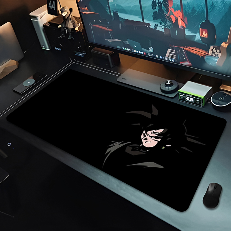 DBZ Black Anime Mouse Pad Drag - Desk Setup Black review and price