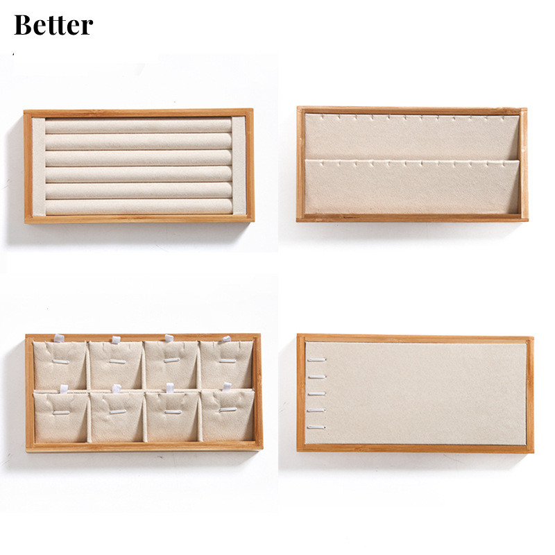 Bamboo Beige Jewelry Rings Dis - Drawer Organizer Bamboo review and price