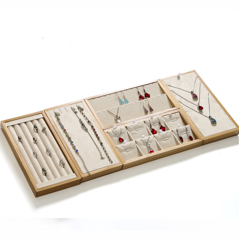 Bamboo Beige Jewelry Rings Dis - Drawer Organizer Bamboo review and price