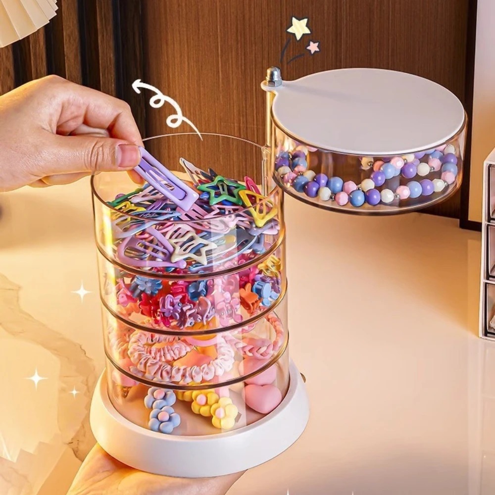 360 Rotating Clear Hair Access - Cable Box Organizer review and price