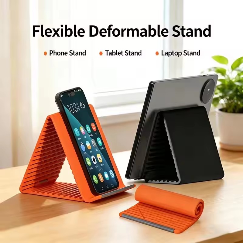 Lazy Portable Phone Stand Sili - Desk Setup Table review and price