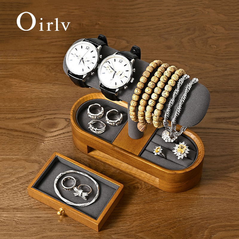 Oirlv Solid Wood Watch Organiz - Cable Box Organizer review and price