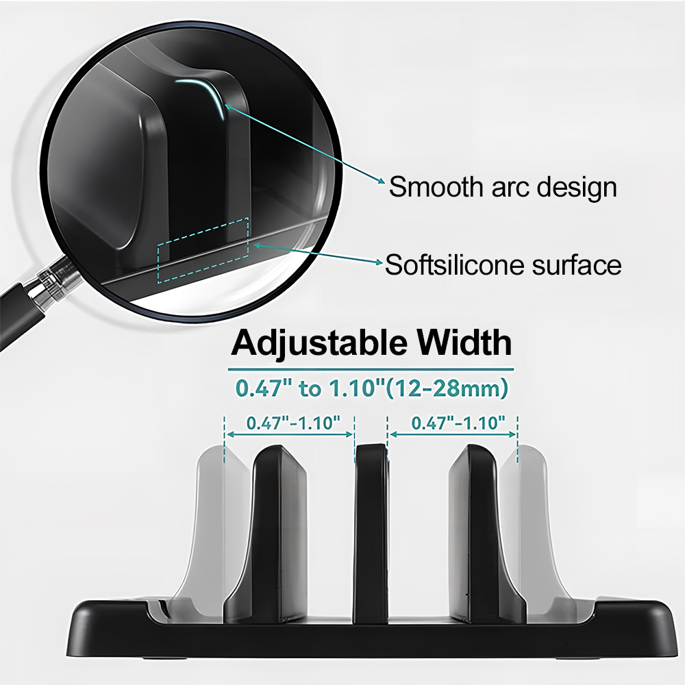 Office ABS  Laptop Stand Verti - Desk Setup Table review and price