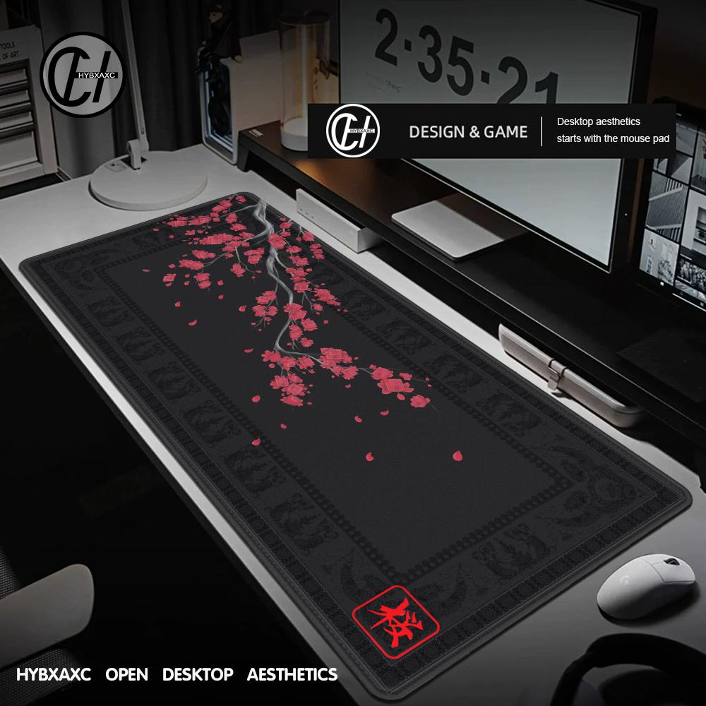 1200x600 Japan Black Sakura Ga - Desk Setup Black review and price