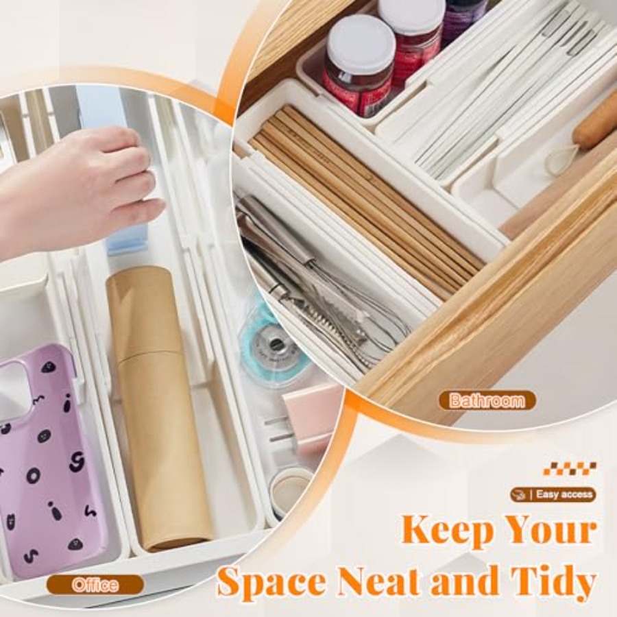 Expandable Drawer Organizer fo - Drawer Organizer Bamboo review and price