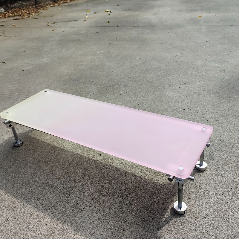 ‌Aesthetic Pink Gradient Acryl - Desk Setup Monitor And Laptop review and price