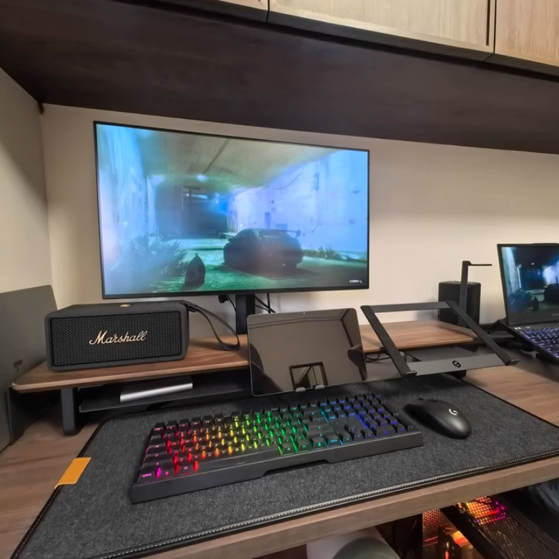 Modular Monitor Riser Stand Er - Desk Setup Monitor And Laptop review and price