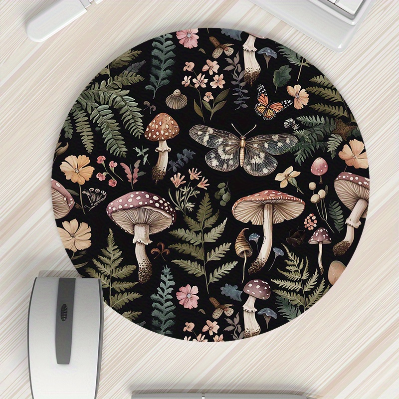Round Forest Plant Mouse Pad R - Desk Setup With Plants review and price
