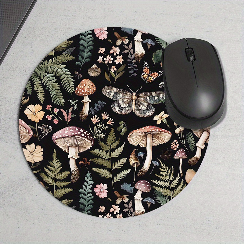 Round Forest Plant Mouse Pad R - Desk Setup With Plants review and price