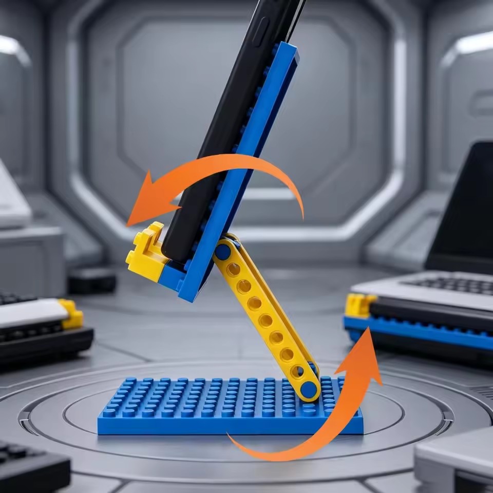 Flexible Folding Phone Holder  - Desk Setup Table review and price