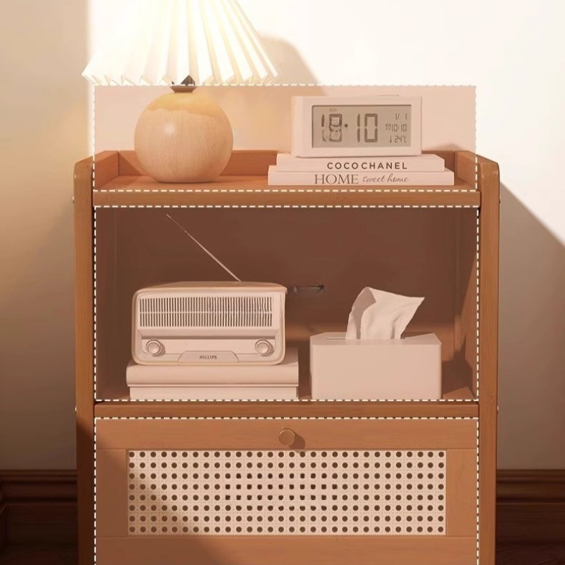 Bamboo Floor Bedside Cabinet,  - Drawer Organizer Bamboo review and price