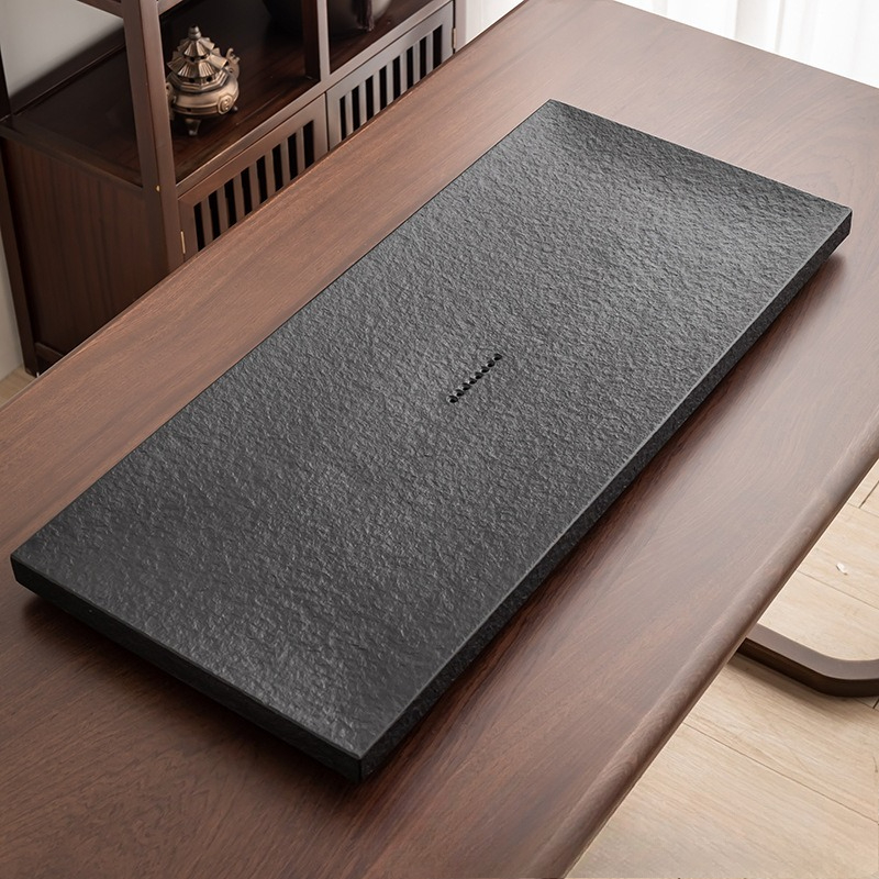 Natural Black Stone Tea Tray,  - Desk Setup Black review and price