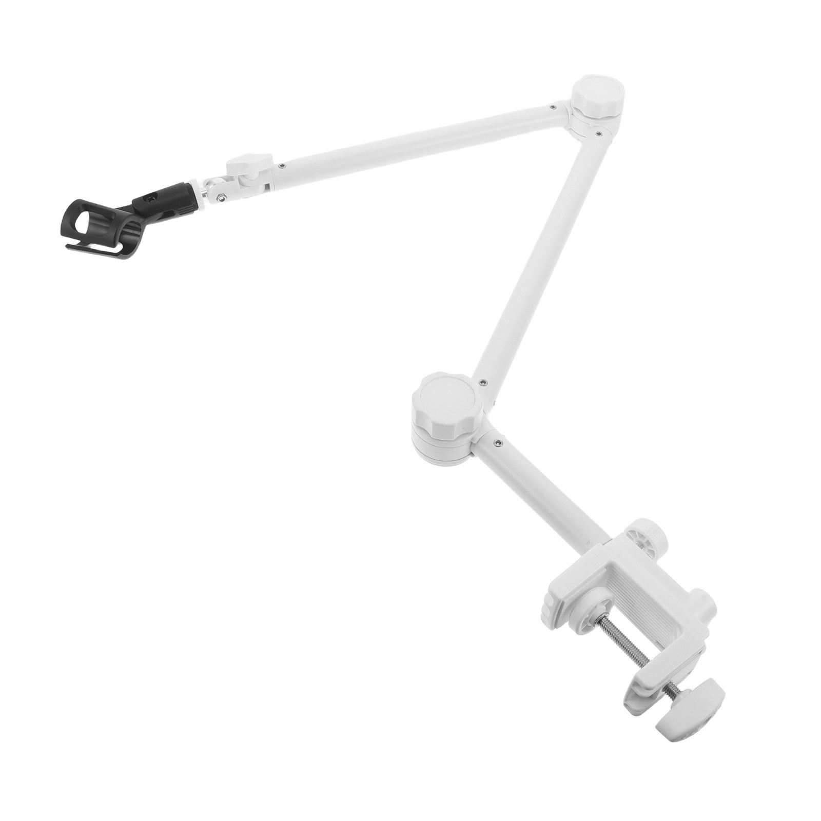 1Set Microphone Boom Arm White - Desk Setup Studio review and price