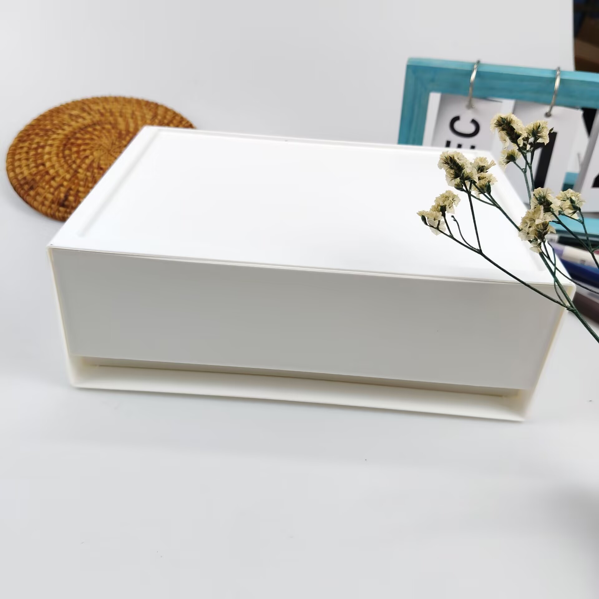 Desktop Storage Box, Drawer, C - Desk Setup Shelves review and price