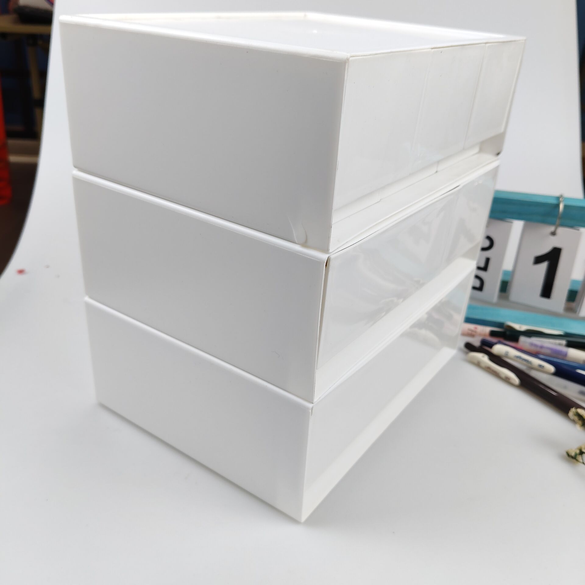 Desktop Storage Box, Drawer, C - Desk Setup Shelves review and price