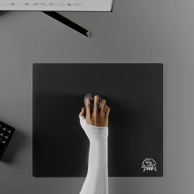 Glass Gaming Mouse Pad Skypad  - Desk Setup Black review and price