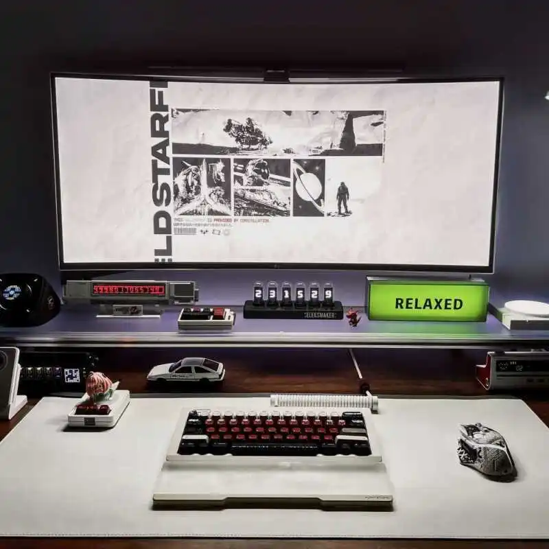 Aluminum Monitor Stand Acrylic - Desk Setup Monitor And Laptop review and price