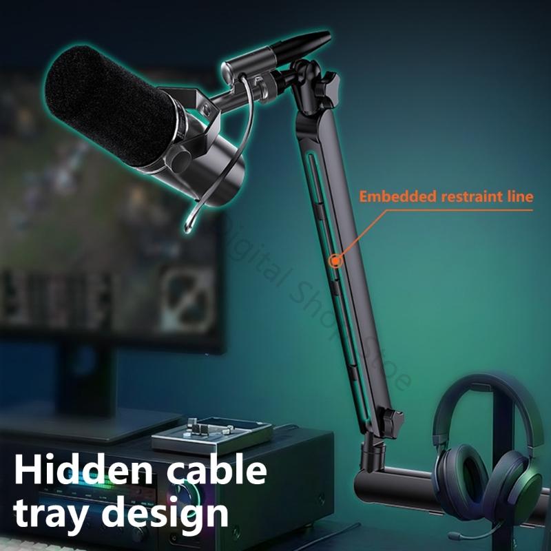 96BA Sturdy Mic Suspension Boo - Desk Setup Studio review and price
