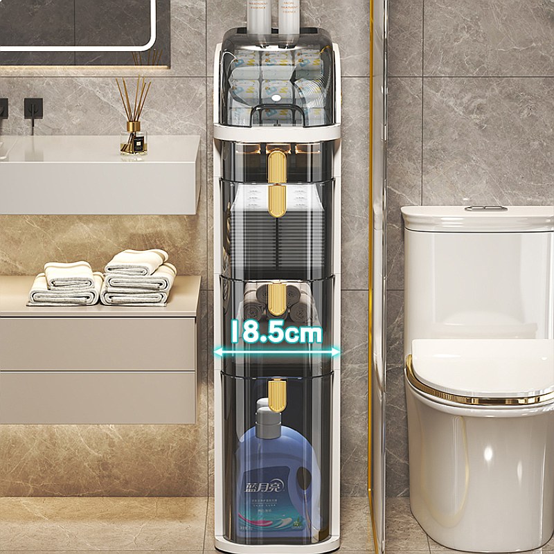 Slim Bathroom Storage Cabinet  - Drawer Organizer Bamboo review and price