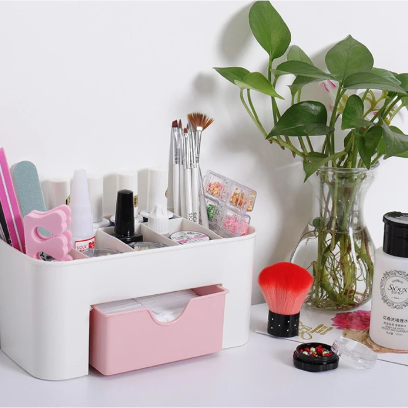 Nail Art Organizer Desktop Dra - Desk Setup Shelves review and price