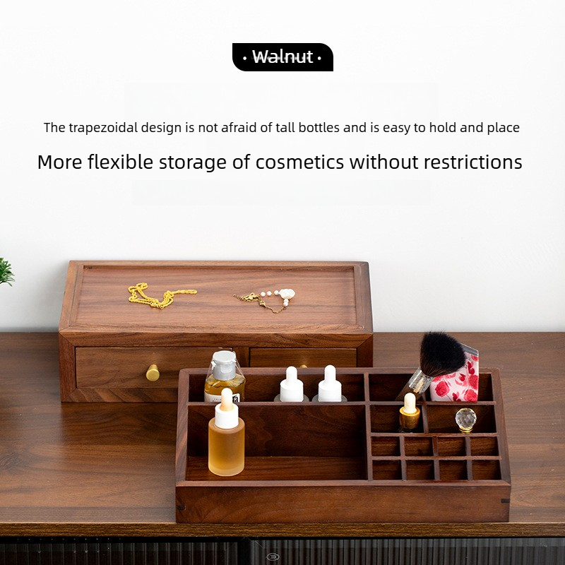 Solid Wood Double Layer Organi - Drawer Organizer Bamboo review and price