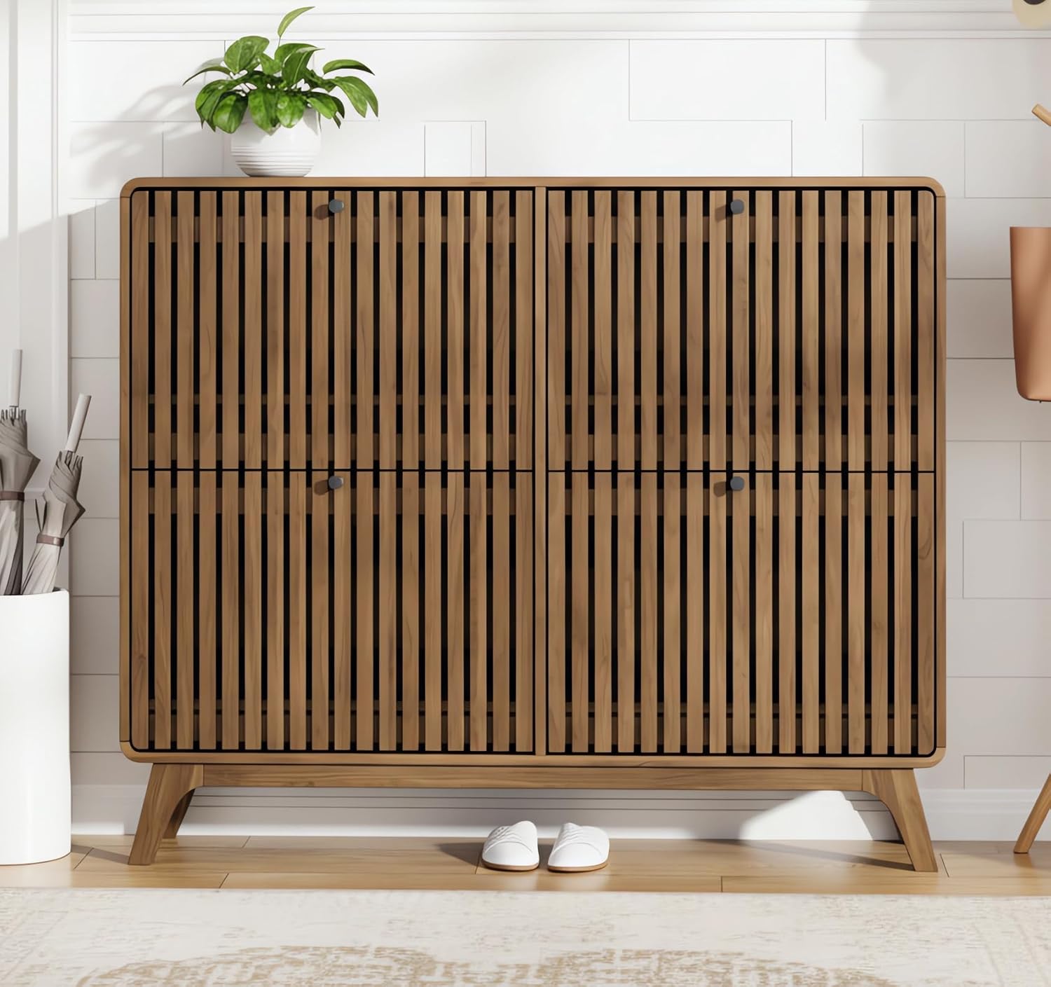 #Large Bamboo Shoe Cabinet wit - Drawer Organizer Bamboo review and price