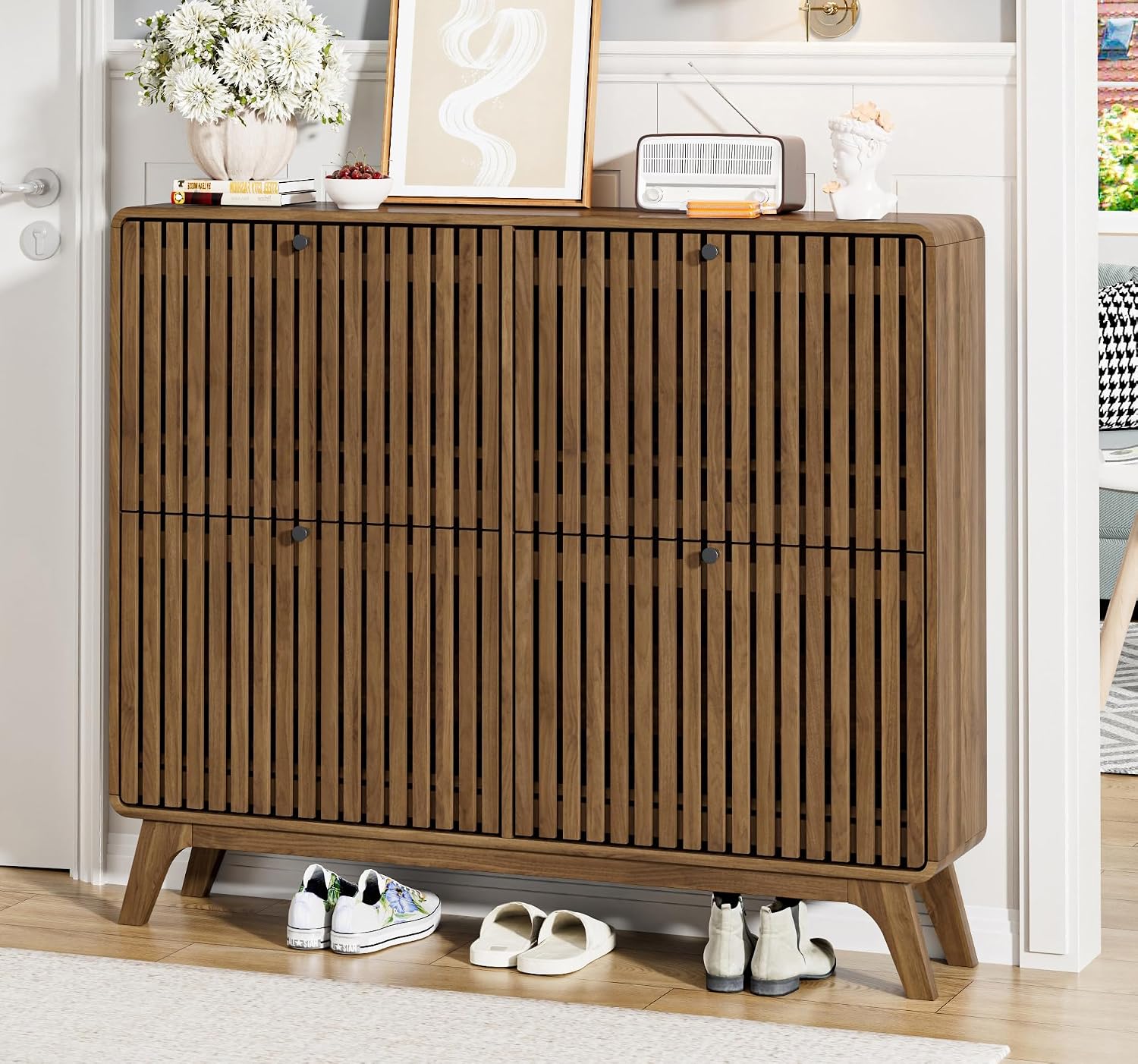 #Large Bamboo Shoe Cabinet wit - Drawer Organizer Bamboo review and price