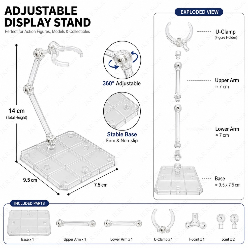 1/3/5/10Pcs Transparent Acryli - Desk Setup Shelves review and price