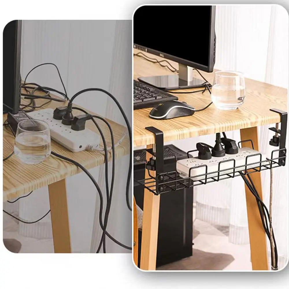 Cable Management Box Under Des - Desk Setup Shelves review and price