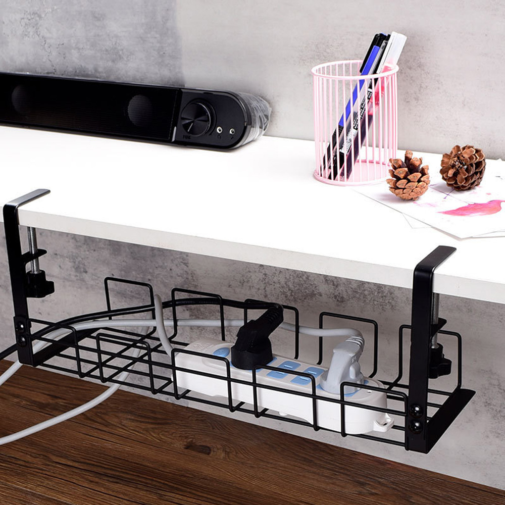 Cable Management Box Under Des - Desk Setup Shelves review and price