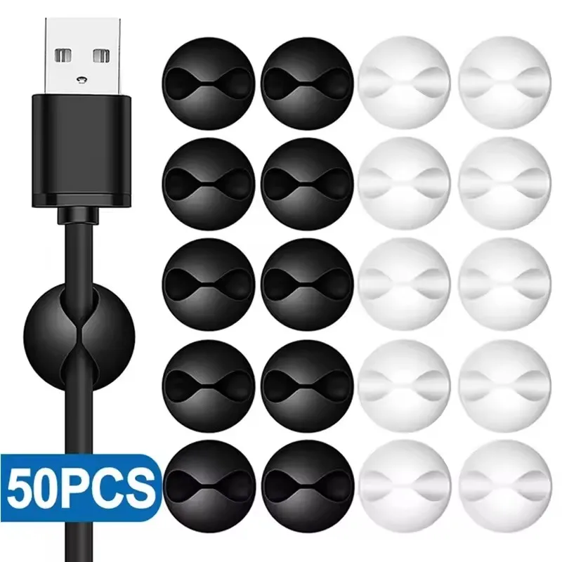 5/50Pcs Mini Cable Organizer S - Cable Box Organizer review and price