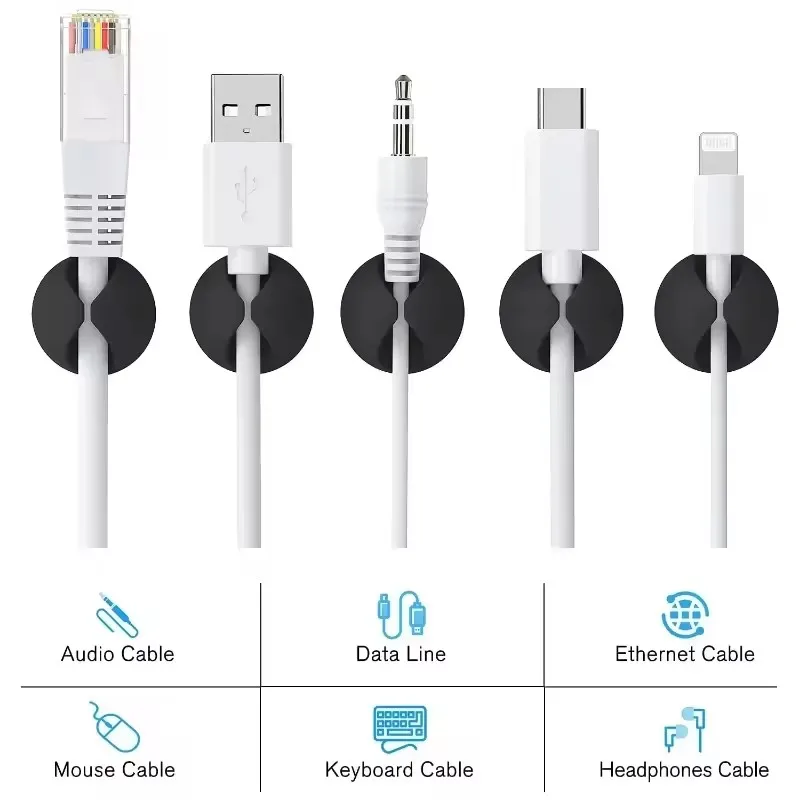 5/50Pcs Mini Cable Organizer S - Cable Box Organizer review and price