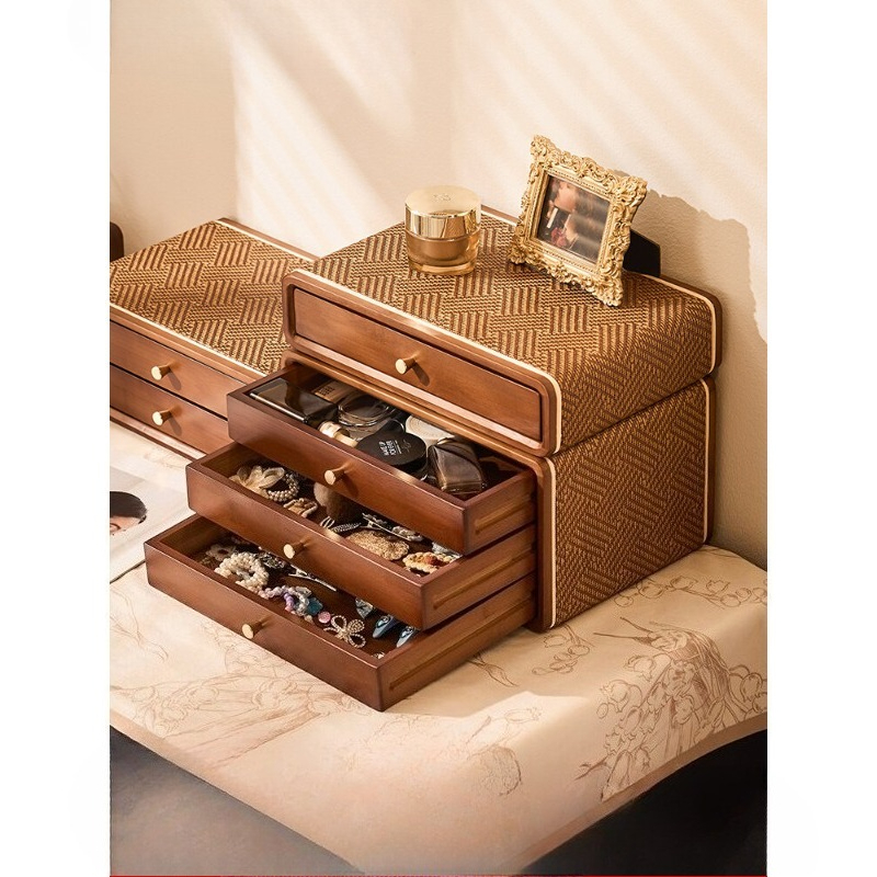 Vintage Drawer Desktop Organiz - Drawer Organizer Bamboo review and price