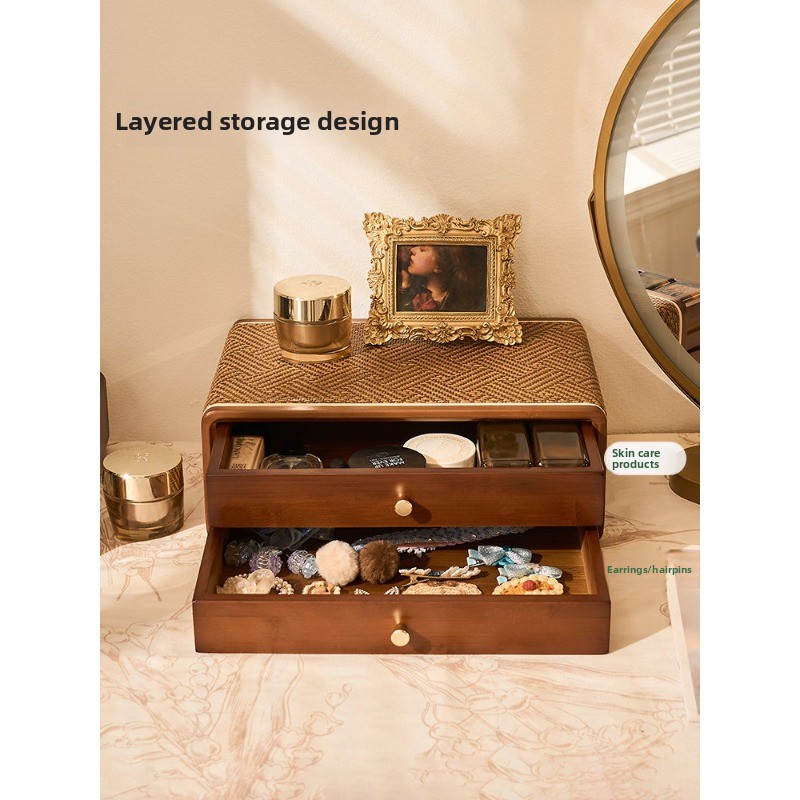 Vintage Drawer Desktop Organiz - Drawer Organizer Bamboo review and price