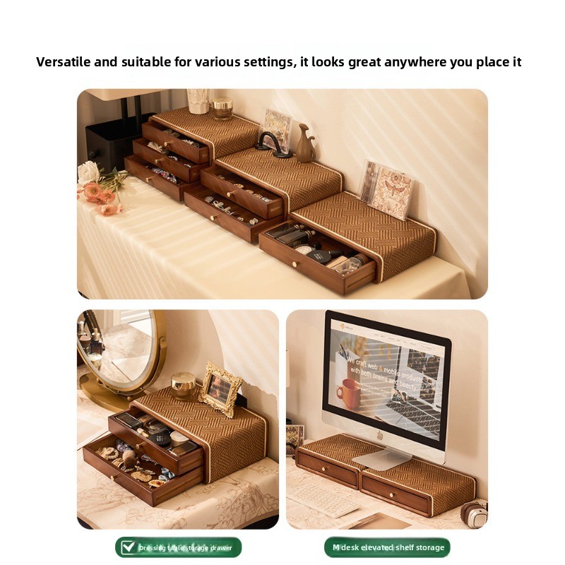 Vintage Drawer Desktop Organiz - Drawer Organizer Bamboo review and price