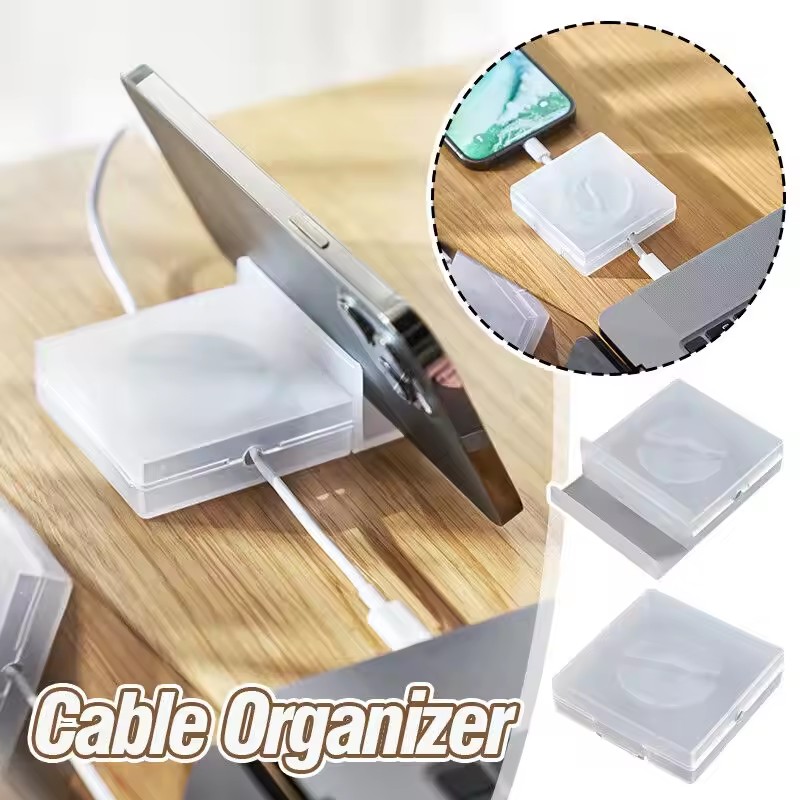 Portable Transparent Cable Org - Cable Box Organizer review and price