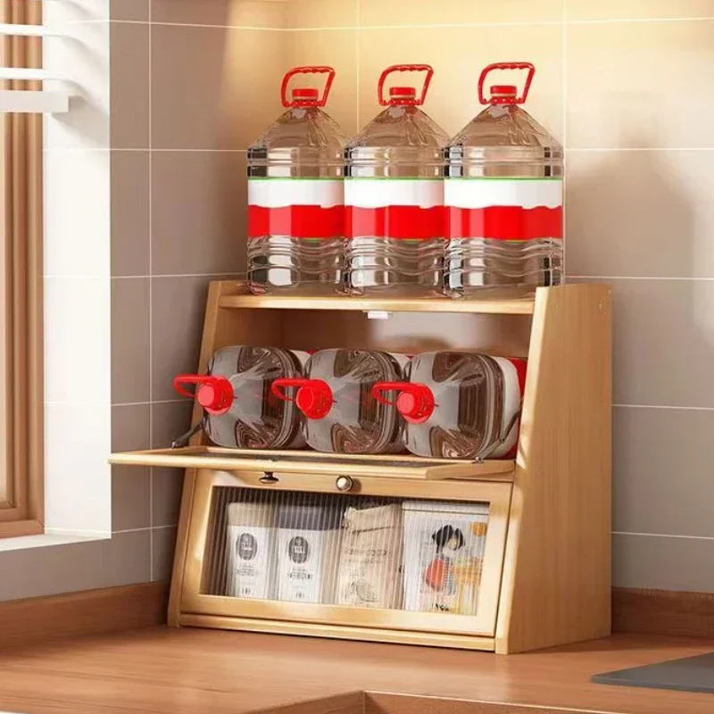 Bamboo Kitchen Storage Cabinet - Drawer Organizer Bamboo review and price